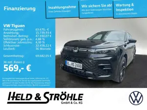 Volkswagen Tiguan R-LINE BLACK 2.0 TDI DSG 4M TRAILER PANO