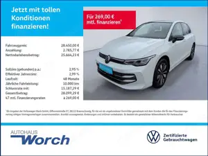 Volkswagen Golf VIII 1.5 eTSI DSG Goal LED+PANO+AHK