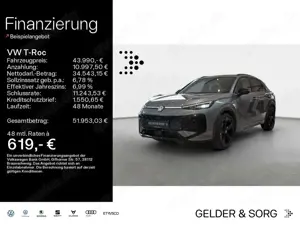 Volkswagen T-Roc 1.5 TSI R-Line 20Z*360°*AHK*HuD*PANO*HK*
