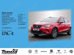 SEAT Arona Style Edition 1.0 TSI LED+PDC