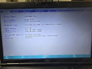 Fujitsu Lifebook E752