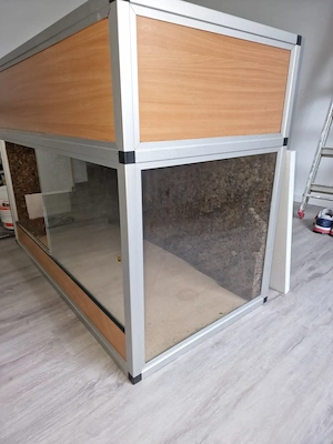 Alu Terrarium 120x60x90 guter Zustand