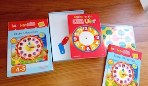 Bücher Grundschule und Wir lernen die Uhr Lük Bild 5