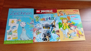 Kindergartespiele - Wimmelkarten +  Malbücher Bild 3