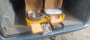 mercedes Bremscheiben V+H  Plus beläge
