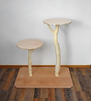 Naturholz Kratzbaum, Katzenbaum - Unikat, Handmade - SONDERPREIS !!! Bild 2