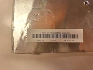 Sony VAIO Laptop Tastatur   1A897146 1B   V114546SE CR   gebraucht, funktionsfähig Bild 2