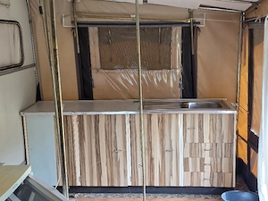 Single küche mit Kühlschrank +Gefrierfach 