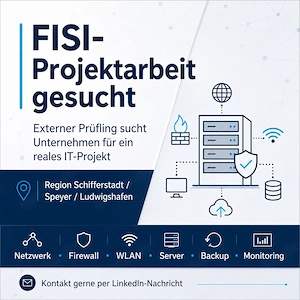 IT-Projekt gesucht: Firewall   Server   Netzwerk   Backup