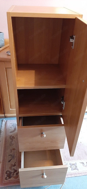 Schrank, Holz schmal Bild 3