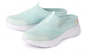 NEU mit ETIKETT Mesh Textil Slip One Schlupf Slipper Loafer Sabot Schuhe GIN TONIC 39  6 mint grün