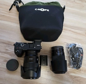 Sony Alpha A6700 26 MP 4K + Tamron 28 75 mm f 2.8 Di III RXD Objektiv und Sony E 10 18 mm F4 OSS Obj