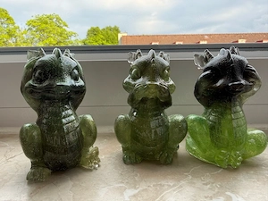 Resin harz Joga Drachen