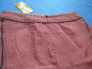 NEU mit ETIKETT Streifen Bleistift Etui Shift High Waist Mini Rock BIBA by ESCADA 36  S rot weiß Bild 2