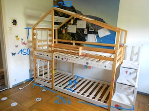 Verschenke Kinderhochbett für 2