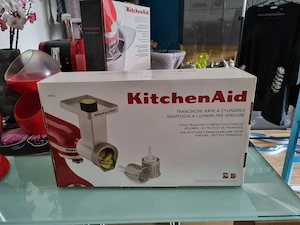 KitchenAid mini in Rot mit  Unbenutzten Zubehör  Bild 6