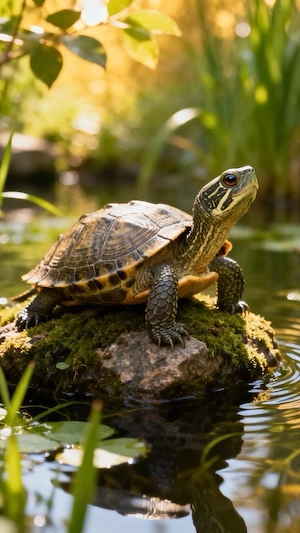 Wasserschildkröte gesucht 