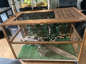 Balkon Garten Gehege Bartagame Schildkröte 