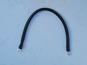 Batteriekabel 35mm   45cm schwarz incl. 2x Kabelschuh M6 12V