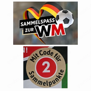FERRERO Sammelspass zur Fußball WM 2026 - 2 Punkte als Code