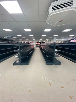 Ladeneinrichtung Supermarkt Einrichtung Fleischtheke Kühlregal