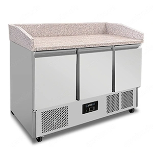 Pizzakühltisch 350 L | 3 Türen (1 1 GN)