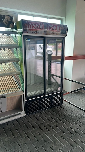 Getränkekühlschrank Schiebetüren 1.25m Kiosk Kühlung Kühlschrank