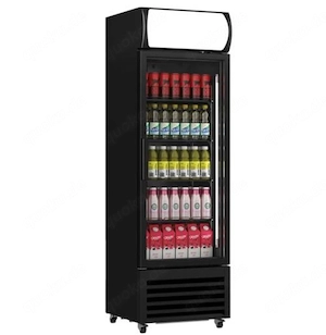 Getränkekühlschrank 375l LED Glastür