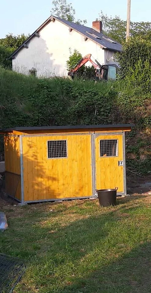 Gartenhaus Fűr Rasenmäher Fahrad Geräte ,Tiere oder anderweitigen Einsatz ohne Fundament ! 