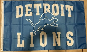 Detroit Lions - Flagge 