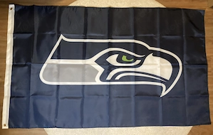 Seattle Seahawks - Flagge 