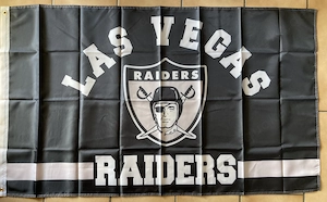 Las Vegas Raiders - Flagge 