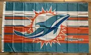 Miami Dolphins - Flagge