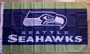 Seattle Seahawks - Flagge 