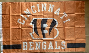 Cincinnati Bengals - Flagge 