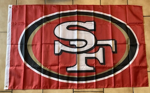San Francisco 49ers - Flagge 