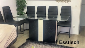 Esstisch Couchtisch Glastisch Tisch Glas Tische Wohnzimmer 
