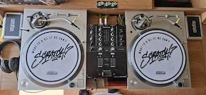 DJ & Audio Komplettset: 2x Technics MK7 & Teufel Ultima 40 Aktiv Mk3 + Extra Zubehör