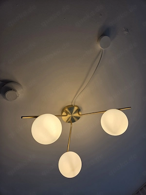 Moderne Deckenlampe  Mahala  messingfarben, 3-flammig