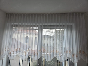 Hochwertiger Store   Maßgardine Florentina, 145 cm hoch