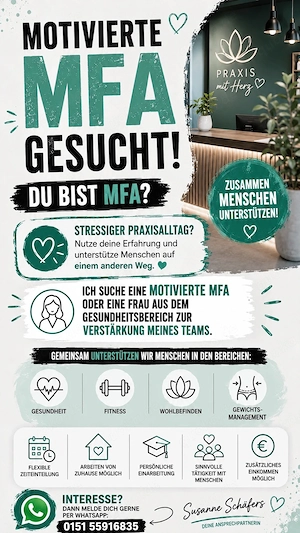 MFA gesucht - Verstärkung gesucht 