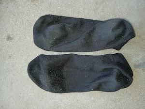 Getragene Socken  Bild 2