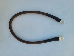 Batteriekabel 35mm  45cm braun incl. 2x Kabelschuh M6 12V