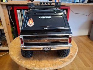 Traxxas TRX 4 Chevy K5 Blazer High Trail Crawler RC 1 10 mit Dachgepäckträger Bild 2
