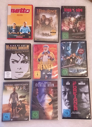DVD Sammlung sehr guter Zustand 