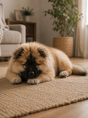 Chow Chow Weibchen mit Pass 