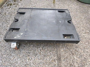  Transportroller Rollwagen für Eurobox Transportwagen 800x600mm 