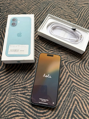 Apple iPhone 16 128GB & Akkukapazität-100% mit verpakung 