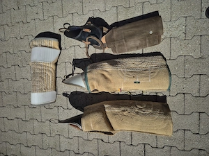 3 Schutzdienstärmel Hetzarm Beißarm + Überzug Schweikert + Frabo