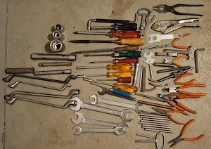 Werkzeug Sammlung